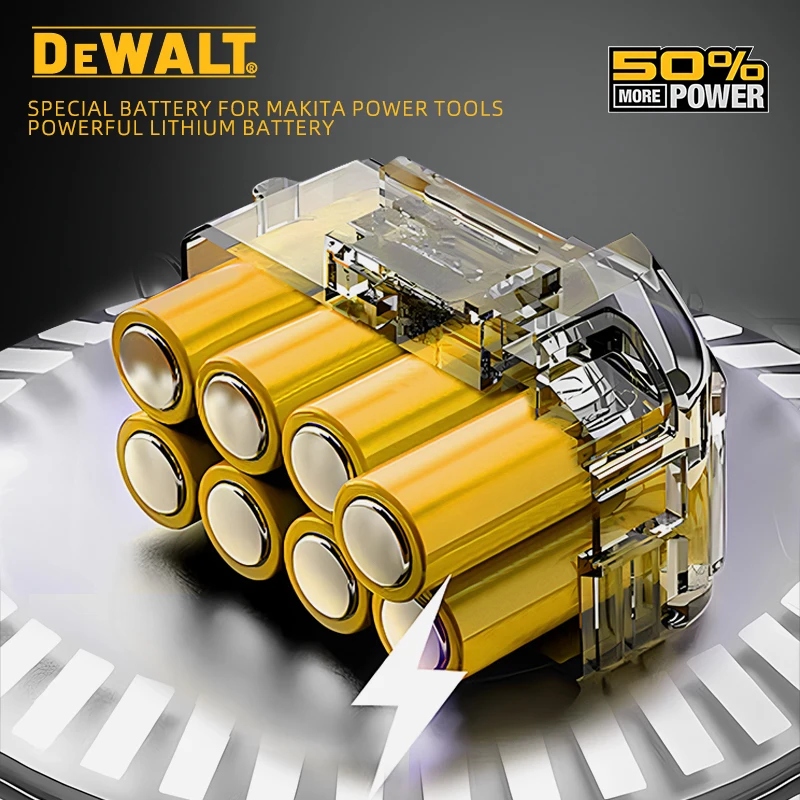 DCB200 Original DEWALT Battery 20V/60V 9000mAh，dewalt 20v battery，DCB205 DCB206 DCB209 Power Tool Battery，dewalt charger