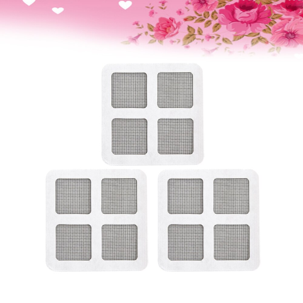 3PCS Self-adhesive Useful Durable Practical Portable Anti-mosquito Screen Stickers Window Sticker for Door Home Window Household