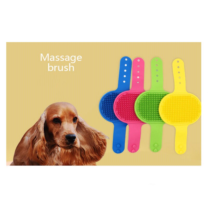 Hond Kat Baden Handschoenen Massage Borstel Haar Schoonheid Massage Handschoenen Huisdier Rubber Materiaal Bad Hair Removal Tools