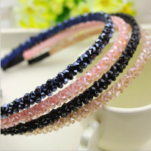 1 szt. metal kryształ włosów oplatarce moda kobiety dziewczyna pani Nakrycia głowy stylizacja włosów gorący sprzedam