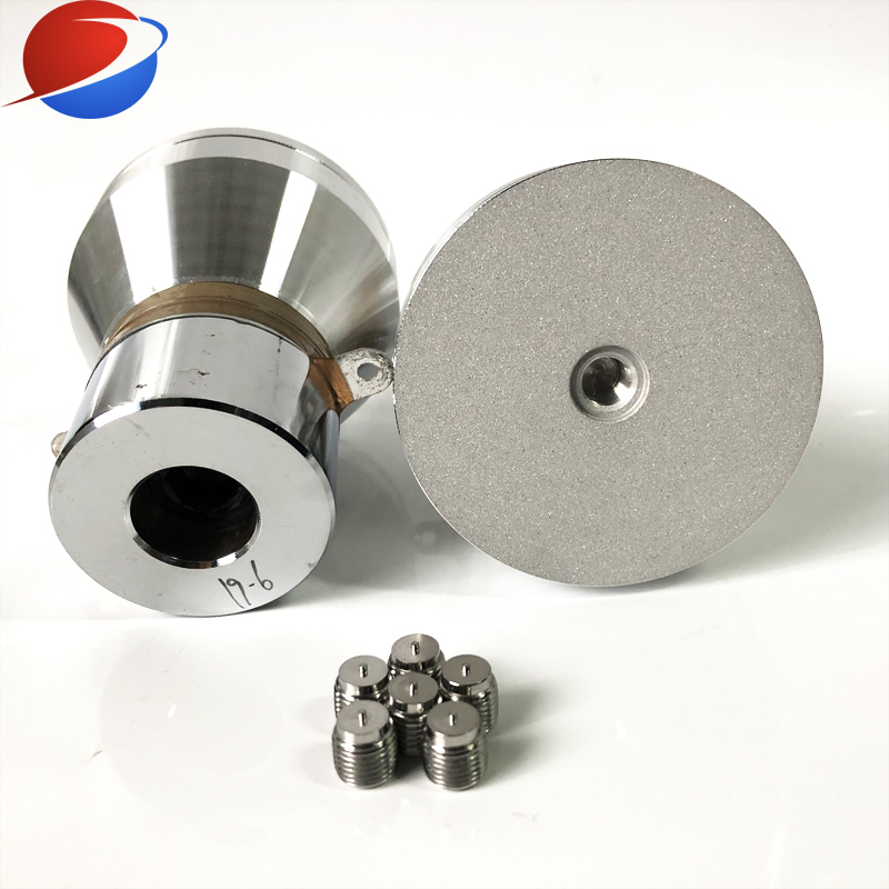 Ultrasonic Cleaning Tank Electronic Components 120W Ultrasonic Cleaning Piezo Transducer Tri-Frequency 20K/40K/60KHZ