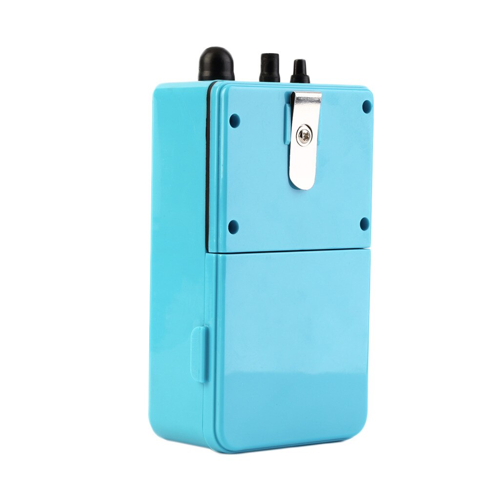 Battery Power Aquarium Air Pump Emergency Backup Fish Tank Air Pump Aquatic Air Compressor Portable Outdoor Fishing Oxygen Pump