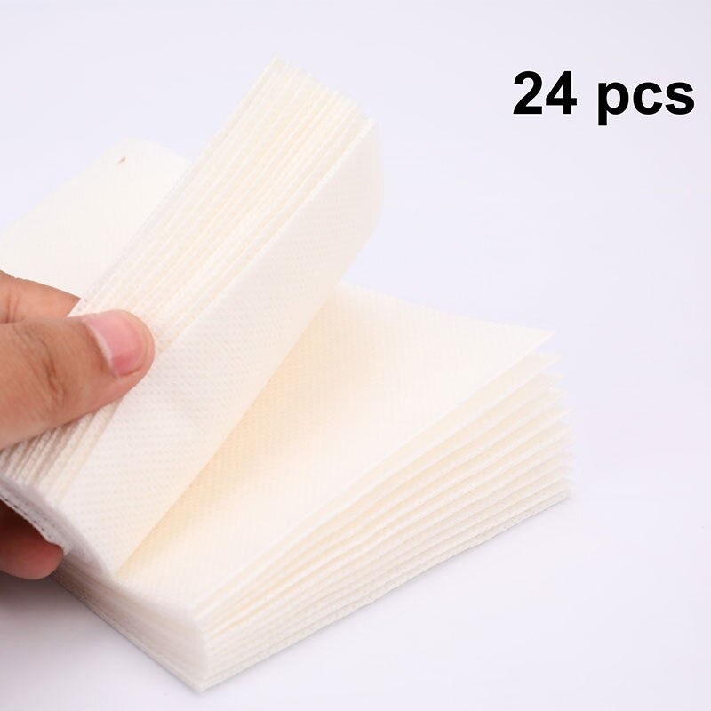 24/30pcs Washing Machine Use Mixed Dyeing Proof Absorption Sheet Anti Dyed Cloth Laundry Papers Color Catcher Grabber Cloth: 24pcs