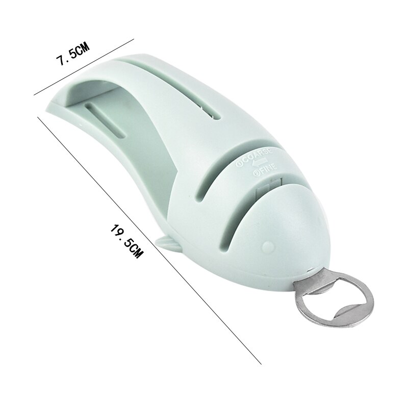 Afilador de cuchillos de corte de diamante multifuncional, piedra de afilar de acero, cuchillos de cocina afilar, amoladora de piedra, herramienta de piedra: Mini-green