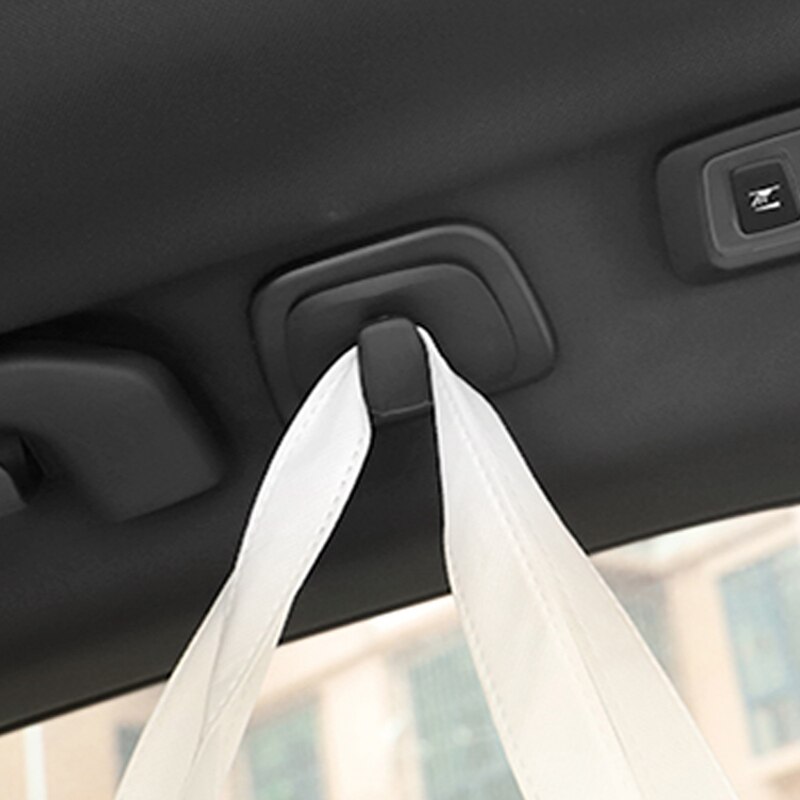 2 stuks auto abs interieur dakhaken kledinghanger haak trim voor volvo  v90 s90 xc40 xc60 xc90