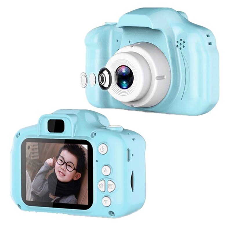 Appareil Photo Enfant Dinosaure – Caméra Selfie HD 1080p – Carte SD 32 Go Incluse – Jeux Et Filtres – Dès 3 Ans – Cadeau Filles Garçons
