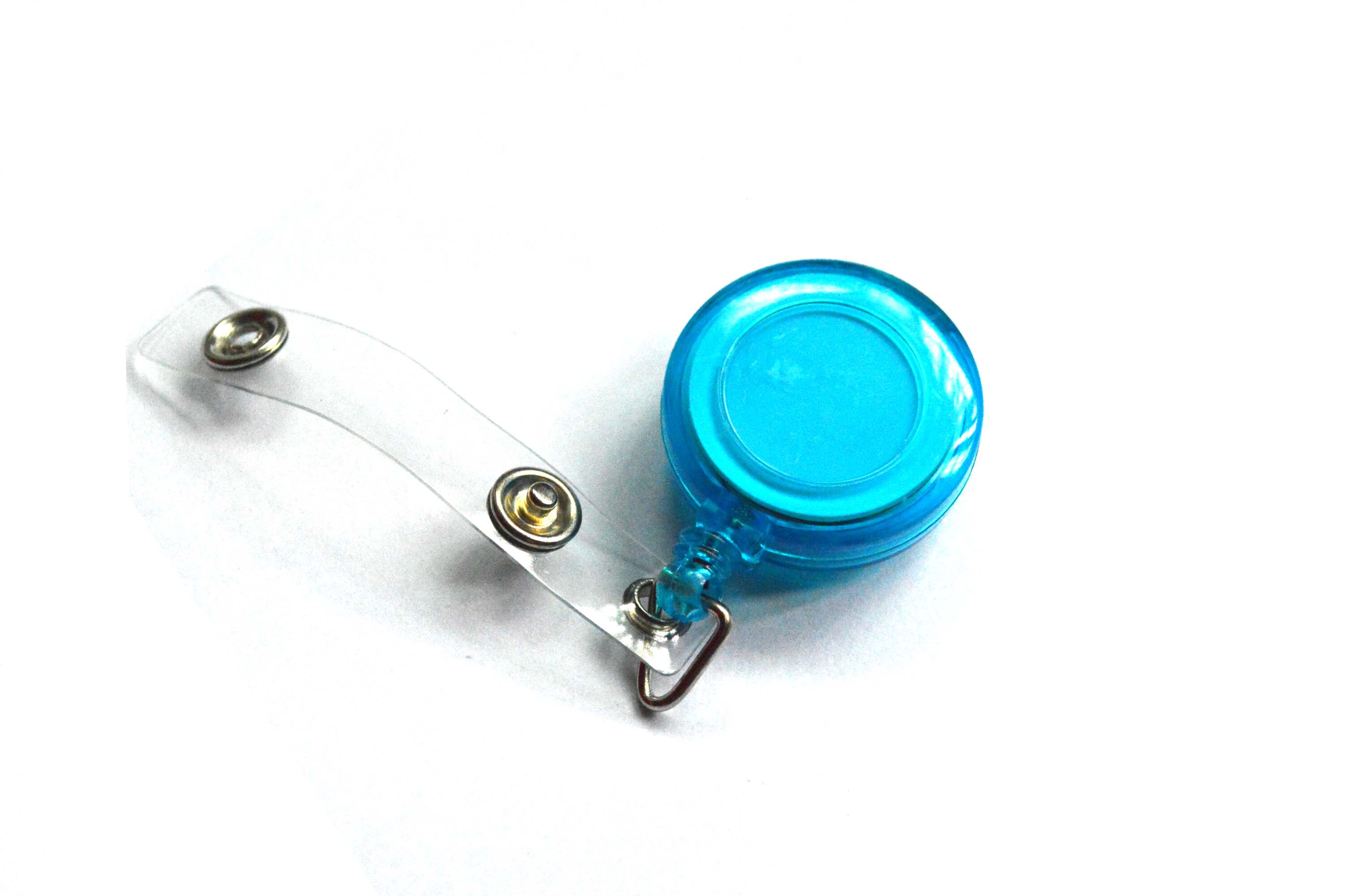 10 pcs/lot 27 couleurs rétractable Anti-perte Clip boucle de sécurité carte Badge titulaire bobines Ski Pass carte d'identité porte-clés anneau bobines Clip: E