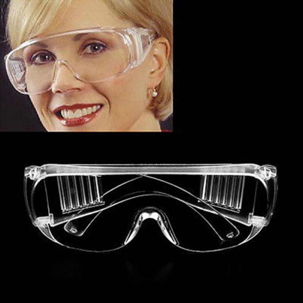 Vented Safety Goggles Glasses Eye Protection Protective Lab Anti Fog Clear