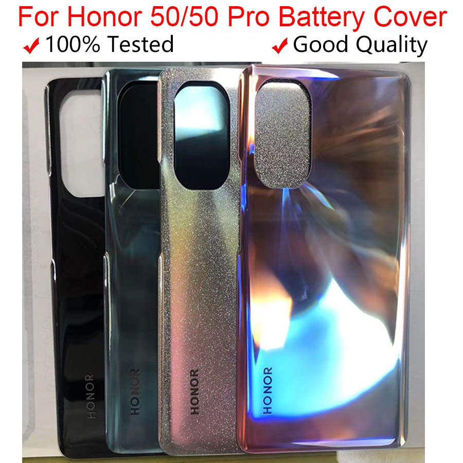 Per Huawei Honor 50/50 Pro copribatteria pannello posteriore in vetro custodia posteriore sostituzione custodia per Honor 50 Pro copribatteria