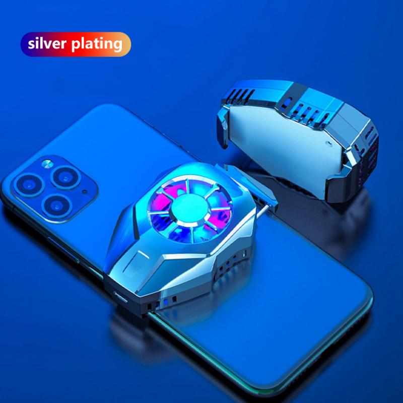 Mobile Phone Cooler Phones Telecommunications Portable Cooling Fan Game Mobile Phone Cooler Game Heatsink Radiator Stand: 03