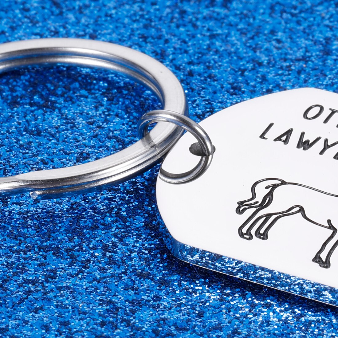 Lawyer Keychain for Judge Attorney Paralegal Prosecutor Law School Graduate Student Physician Appreciation Day