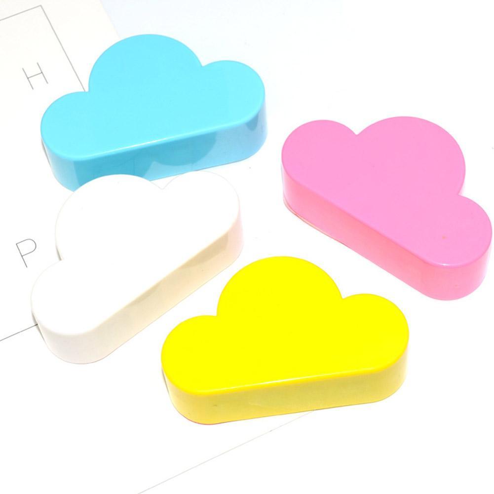 1Pc Leuke Cloud Vorm Magnetische Sleutel Haak Creatieve Huis Muur Hangers Holder Decor