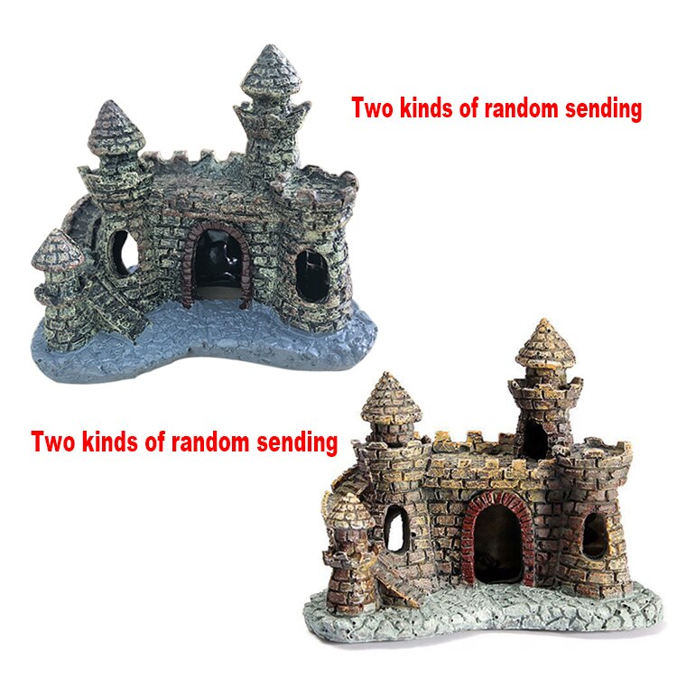 Aquarium Hars Kasteel Aquarium Decoraties Kasteel Toren Ornamenten