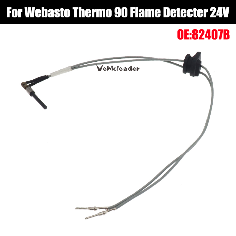 25-44W Diesel Standkachel Fit Voor Webasto Thermo 90 Vlam Detecter 24V Auto Diesel Standkachel keramische Glow Pin Plug 82407B