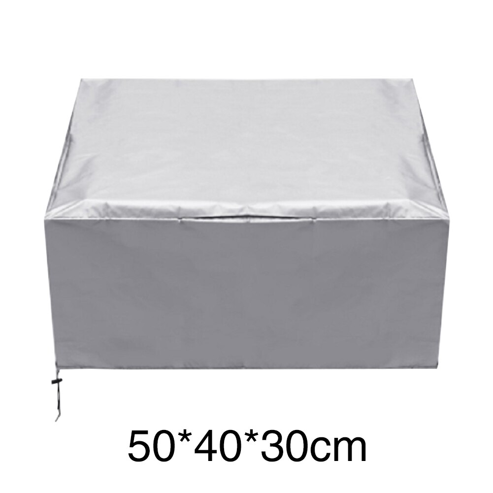 Støvafdækning vaskbar 2 størrelser fuld dækning for 3d printer støvtæt foldbar let rengørings universal beskytter vandtæt polyester: Sølv / 45 x 45 x 30cm