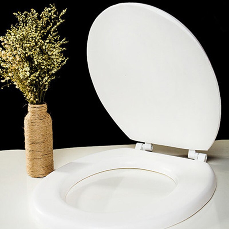 Soft Toilet Seat Round Toilet Seat Round Premium Round Toilet Seat Slow Close Replacement Toilet Seat Fits All Toilet HY