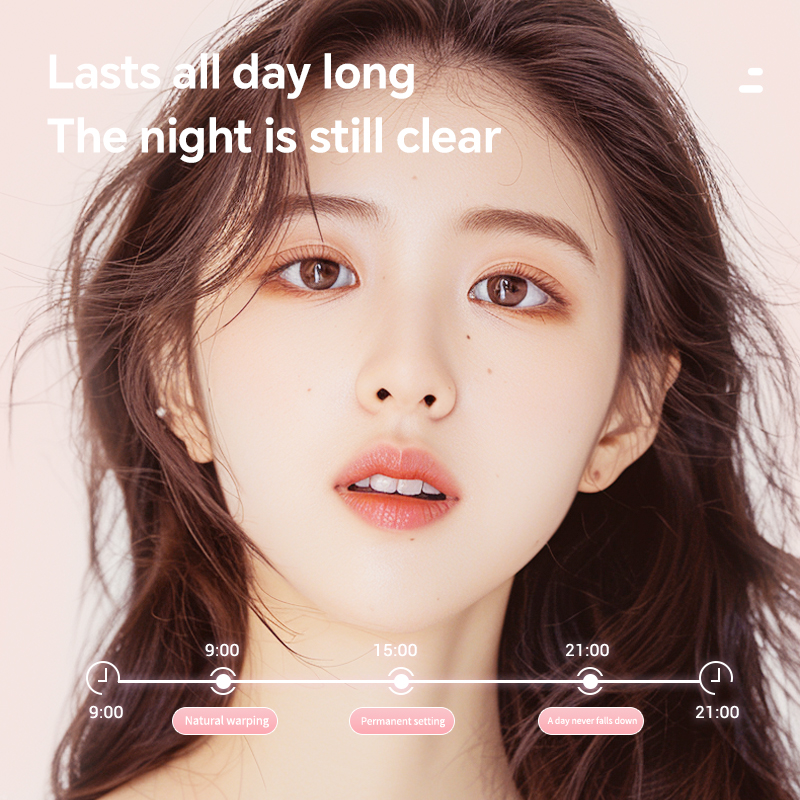 Beste verwarmde wimperkruller Intelligente snelle verwarming 3 temperatuurregeling Draagbare make-uptools Mini elektrische hete wimperkrulspelden