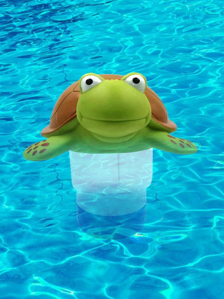 Tabletas de cloro para piscina Piscina cloro Floater clorador de piscina Animal piscina dispensador de cloro adecuado para 3 pulgadas
