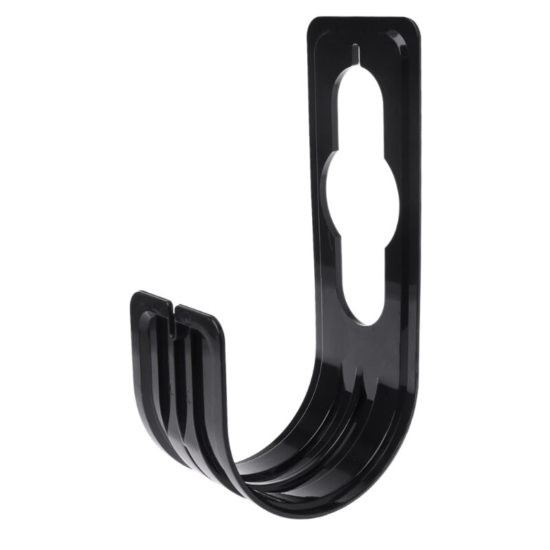 Hage hage slange rørholder henger slange rør vanning lagring krok rack hjul: Svart