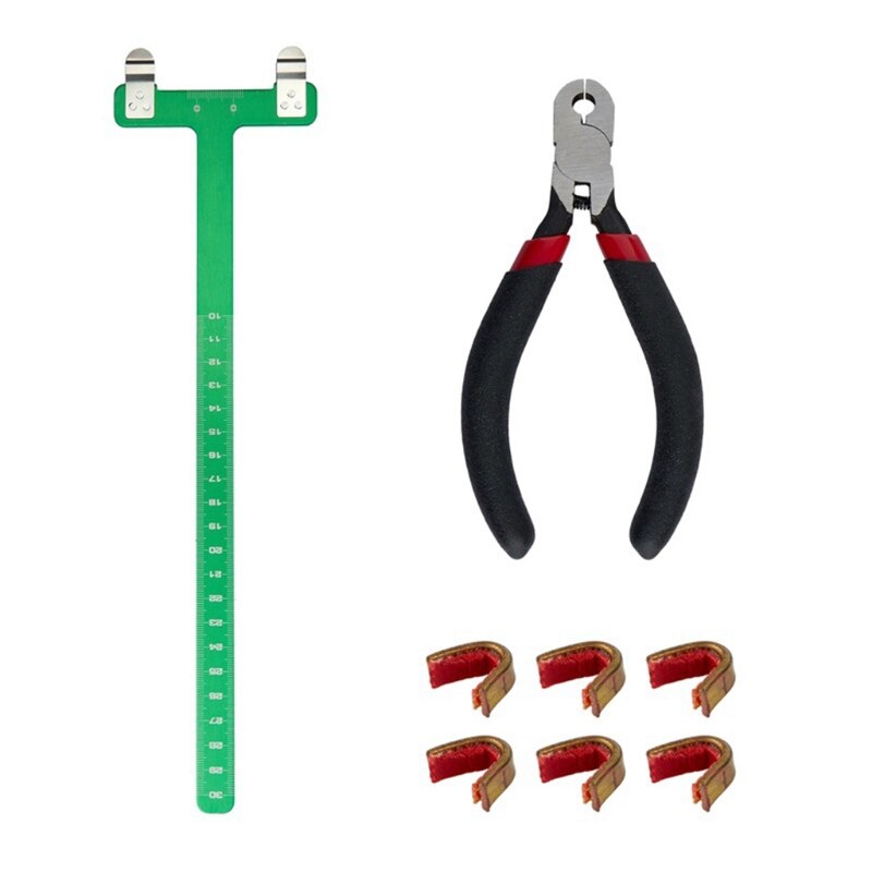 Bow String Nocking Points Pliers Strings Knock Set T Shape Bow Square Ruler Nocking Buckle Pliers Recurve Bow Turning: Green