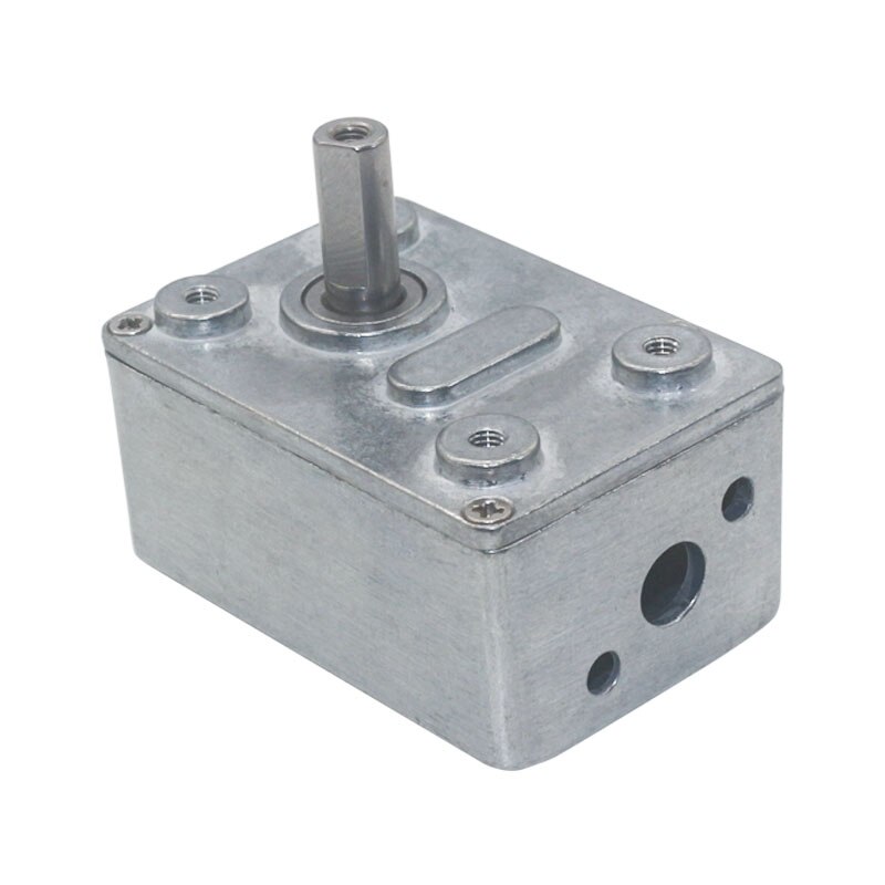 JGY-370 worm gear reducer motor gear box worm gear reducer metal gear small modulus