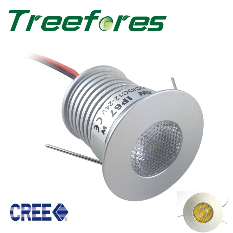 3W 12V 24V CREE LED Spotlight Kabinet Meubelen LED Spot Verlichting
