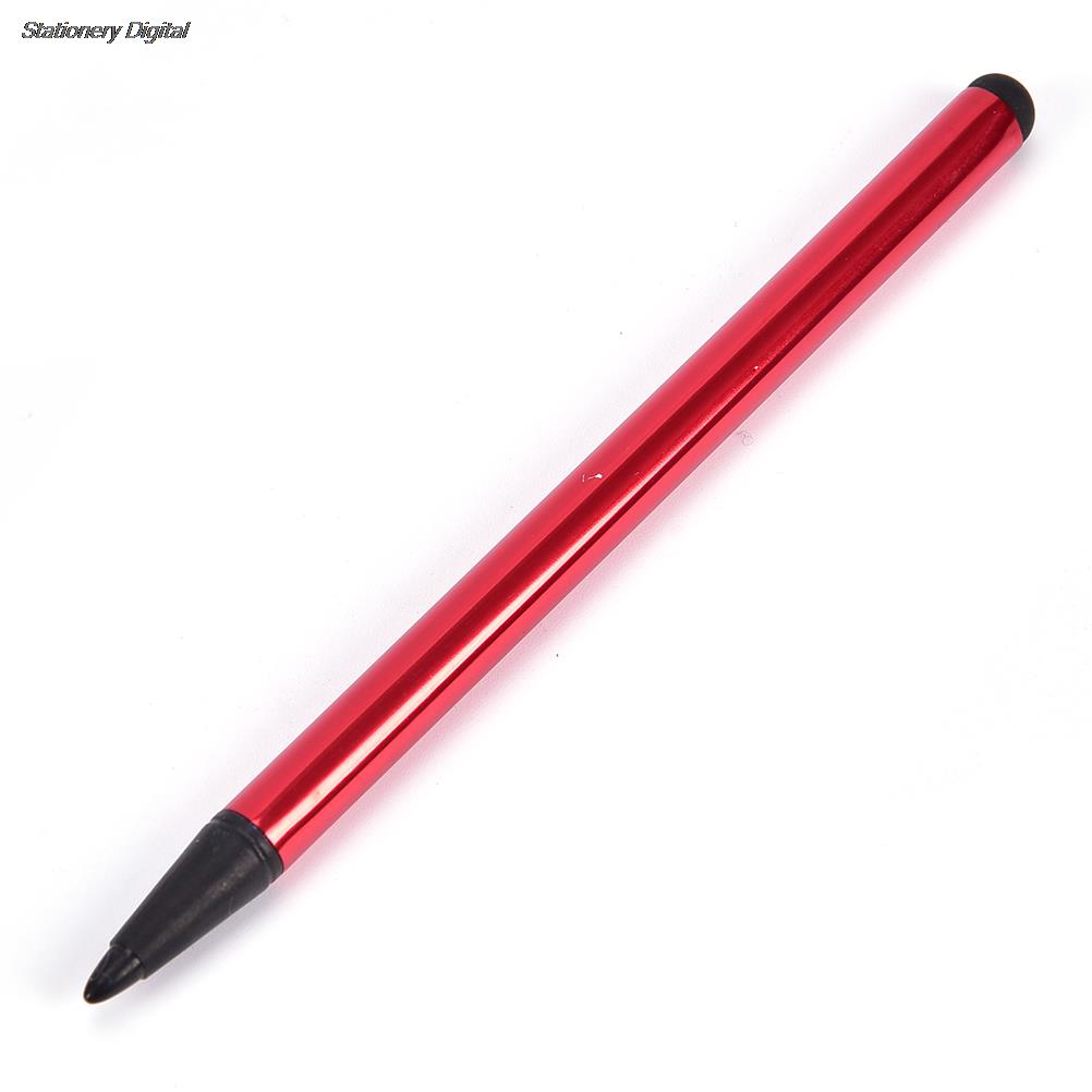 2 in 1 Pen Touch Pencil for Tablet iPad Cell Phone PC Capacitive Pen Screen Stylus Capacitive Resistive