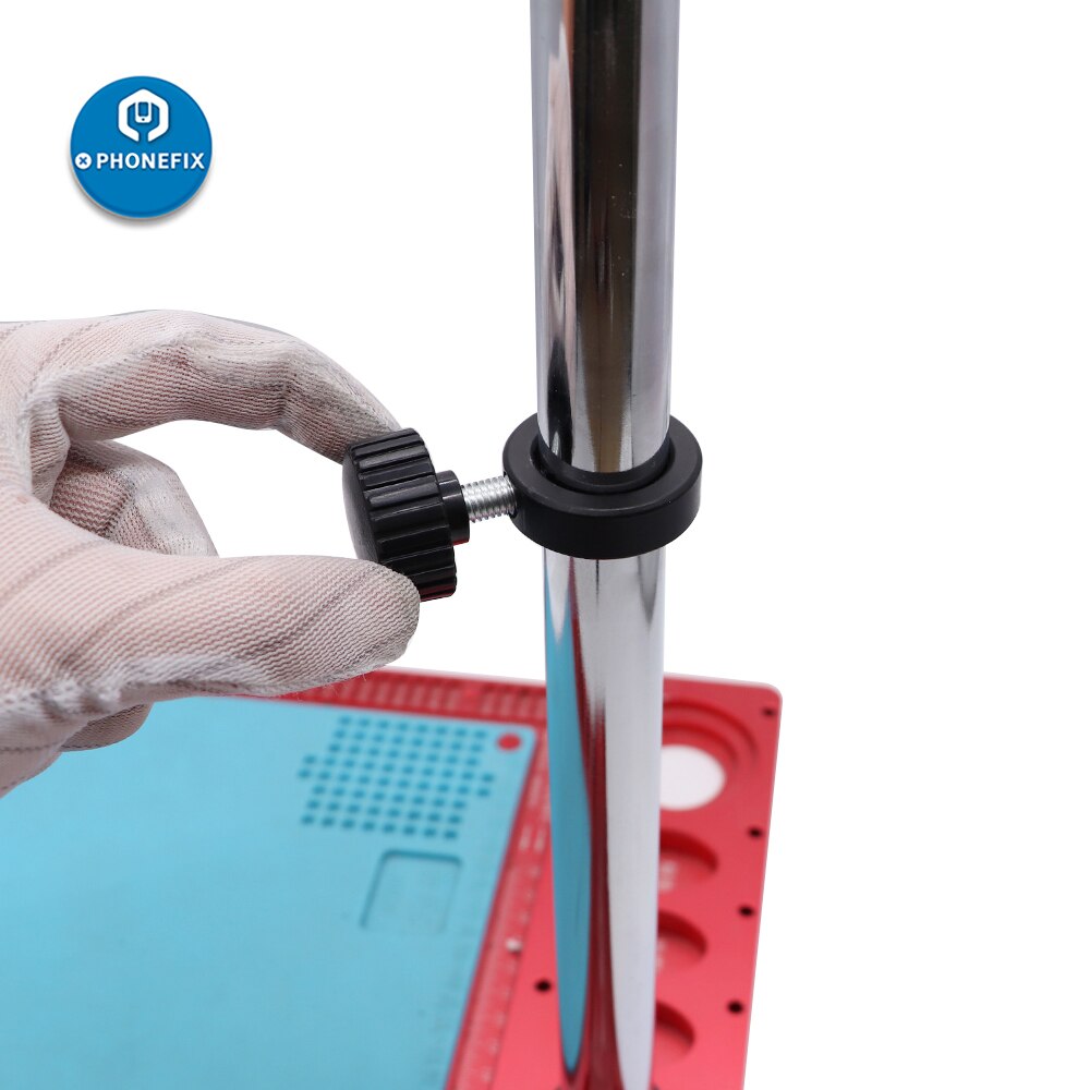 32mm/25mm Industry Stereo Microscope Limit Fix Position Ring Holder Metal Column Pillar Bar Adapter With Screw Microscopio Parts