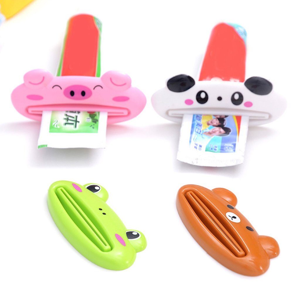 Dier Tube Squeezer Cartoon Badkamer Tandpasta Dispenser Squeeze Paste Dispenser Thuis Grondstoffen Tandpasta Tube Squeezer