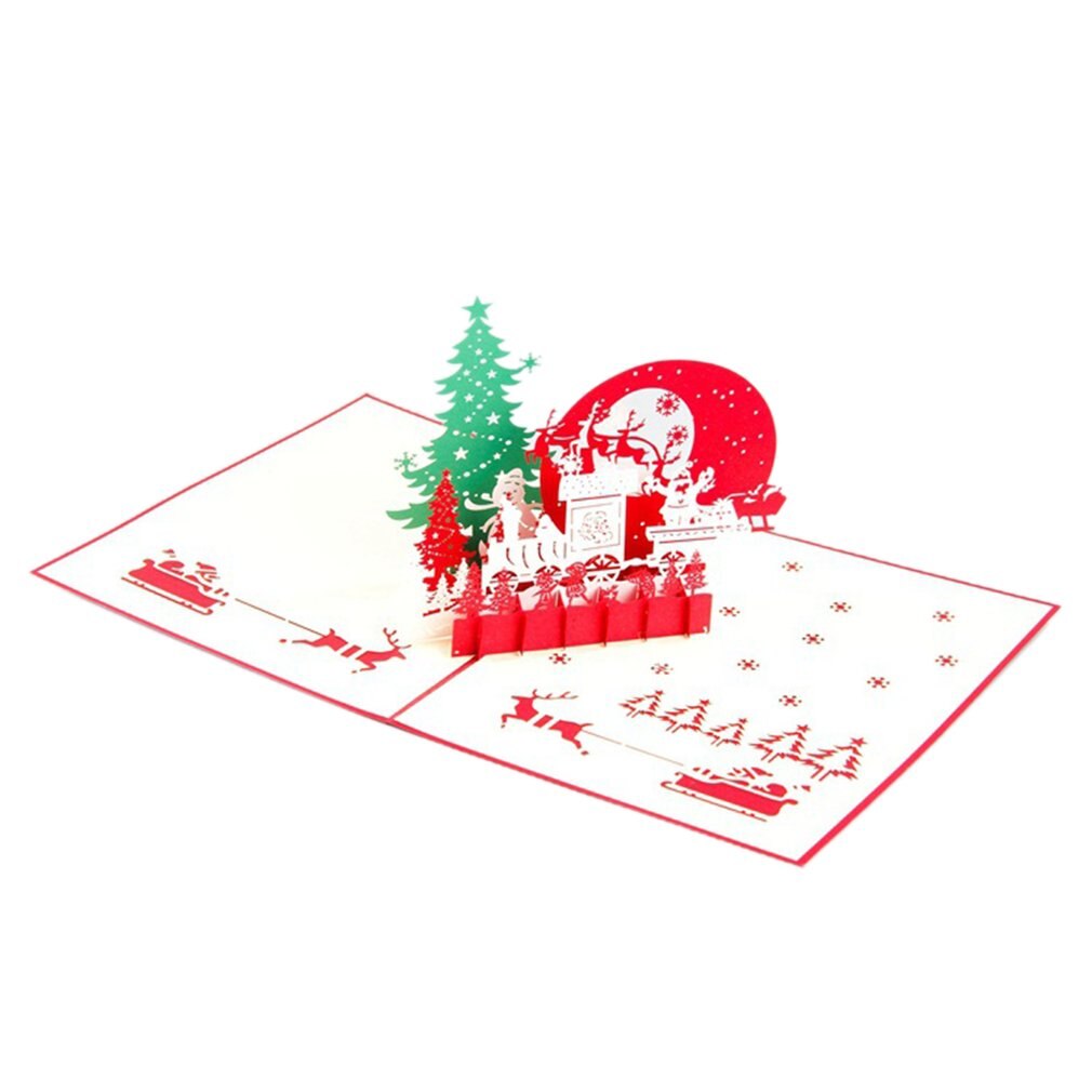 3D three dimensional greeting card