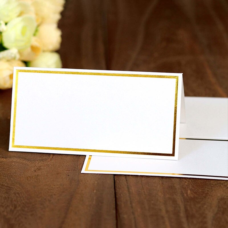 20x Guest Party Name Tables Place Cards High-Grade... – Grandado