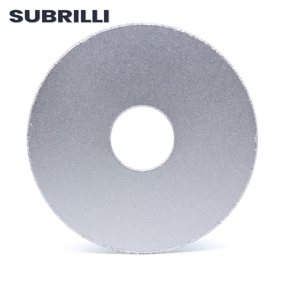 SUBRILLI Diamant Schleifen Rad Vakuum Gelötete Volle Bullnose Diamant Router bisschen Profilierung Rad Für Stein Granit Rand Schleif