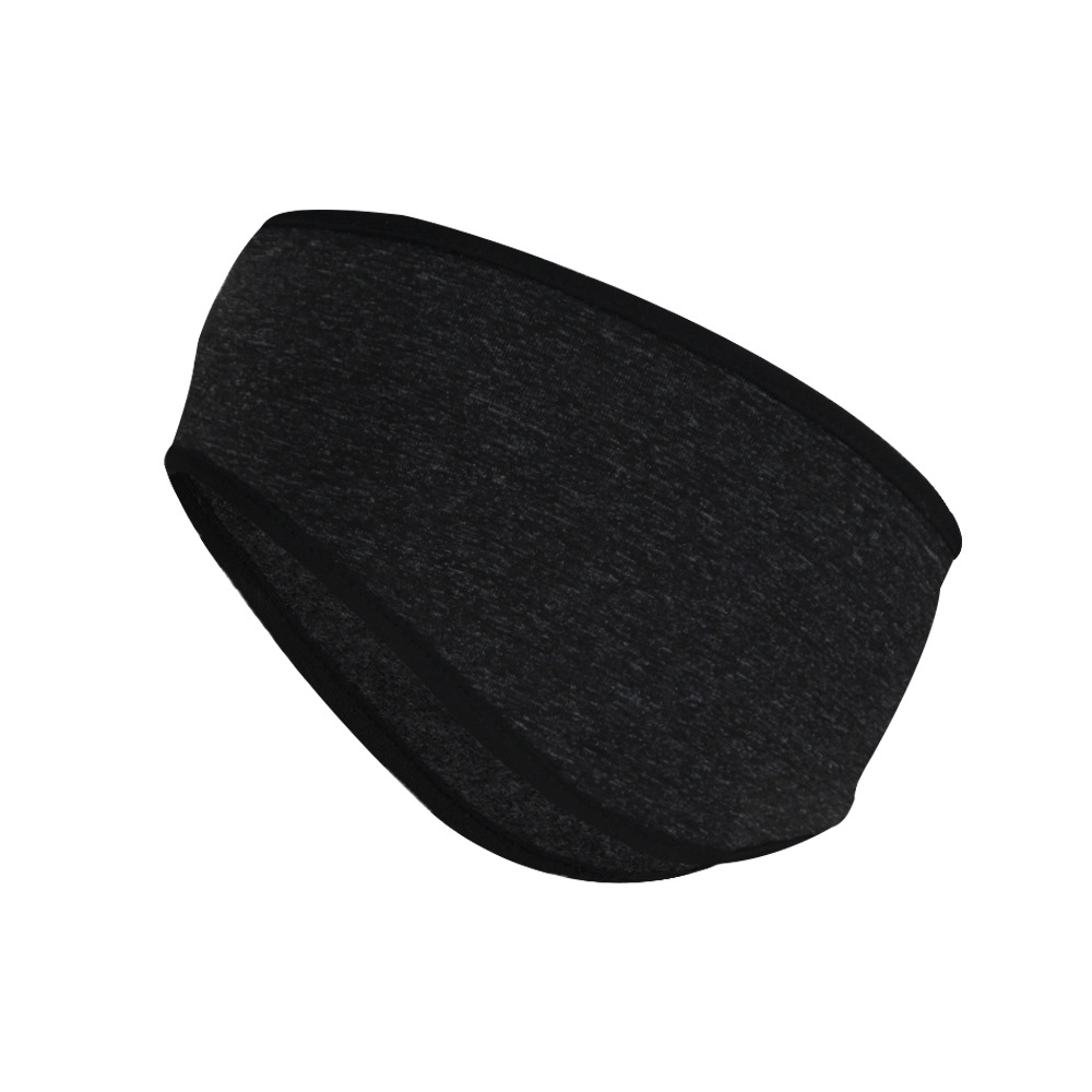 Outdoor Sports Hair Sweat Fleece Ear Cover Women Men Running Headband Ear Warmer Winter Sweatband Ear Muffs Yoga Headband: GRAY