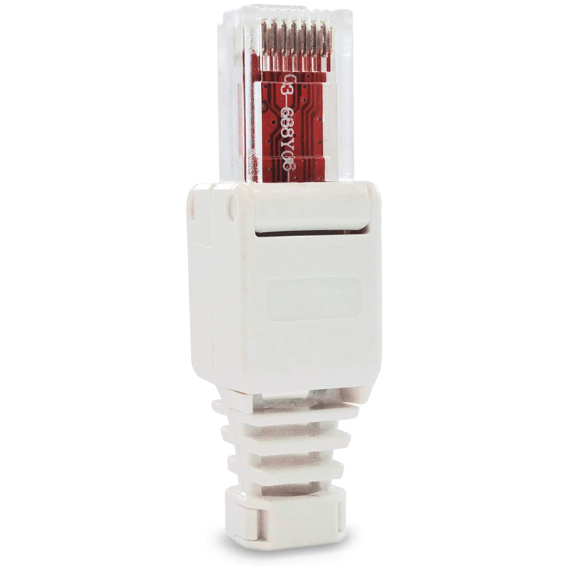 10 x nettverkskontakter verktøyfri  rj45 cat 6 lan utp kabel plugg uten verktøy cat 5 cat 7 installasjonskabel patchkabel