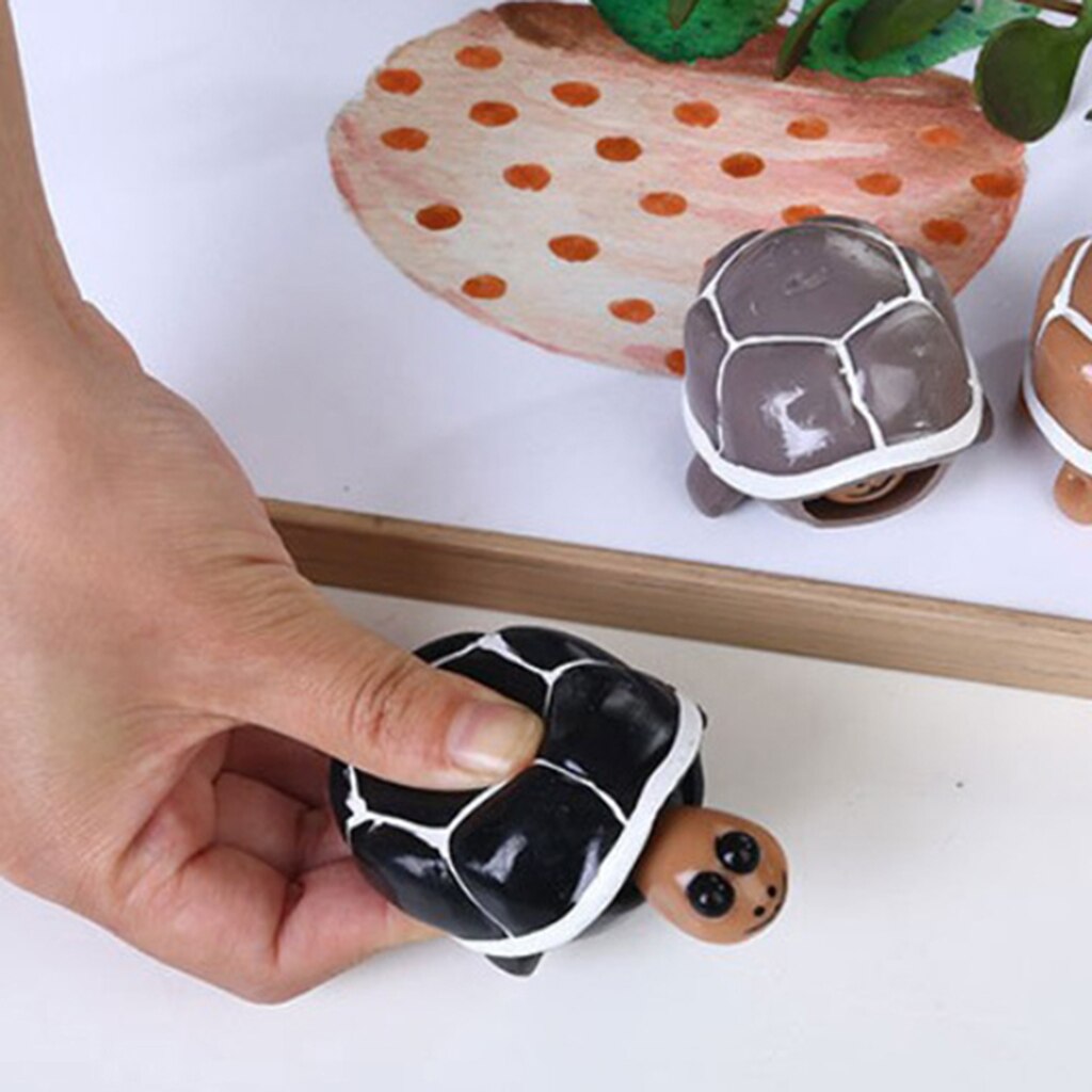 Pelota sensorial para apretar y aliviar el estrés, juguete de manos para aliviar el estrés: black without ring