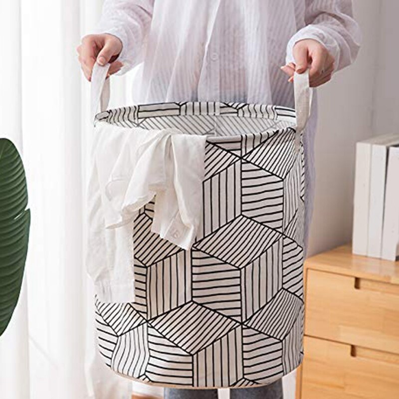Grote wasmand, opvouwbare wasmand, waterdichte opvouwbare opbergmand