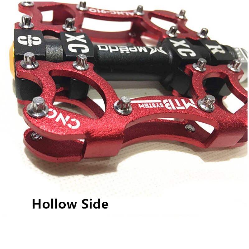 Bicicleta pedal mtb bmx selado 2 rolamento grampos pegs estrada mountain bike liga de alumínio anti-deslizamento peças de ciclismo