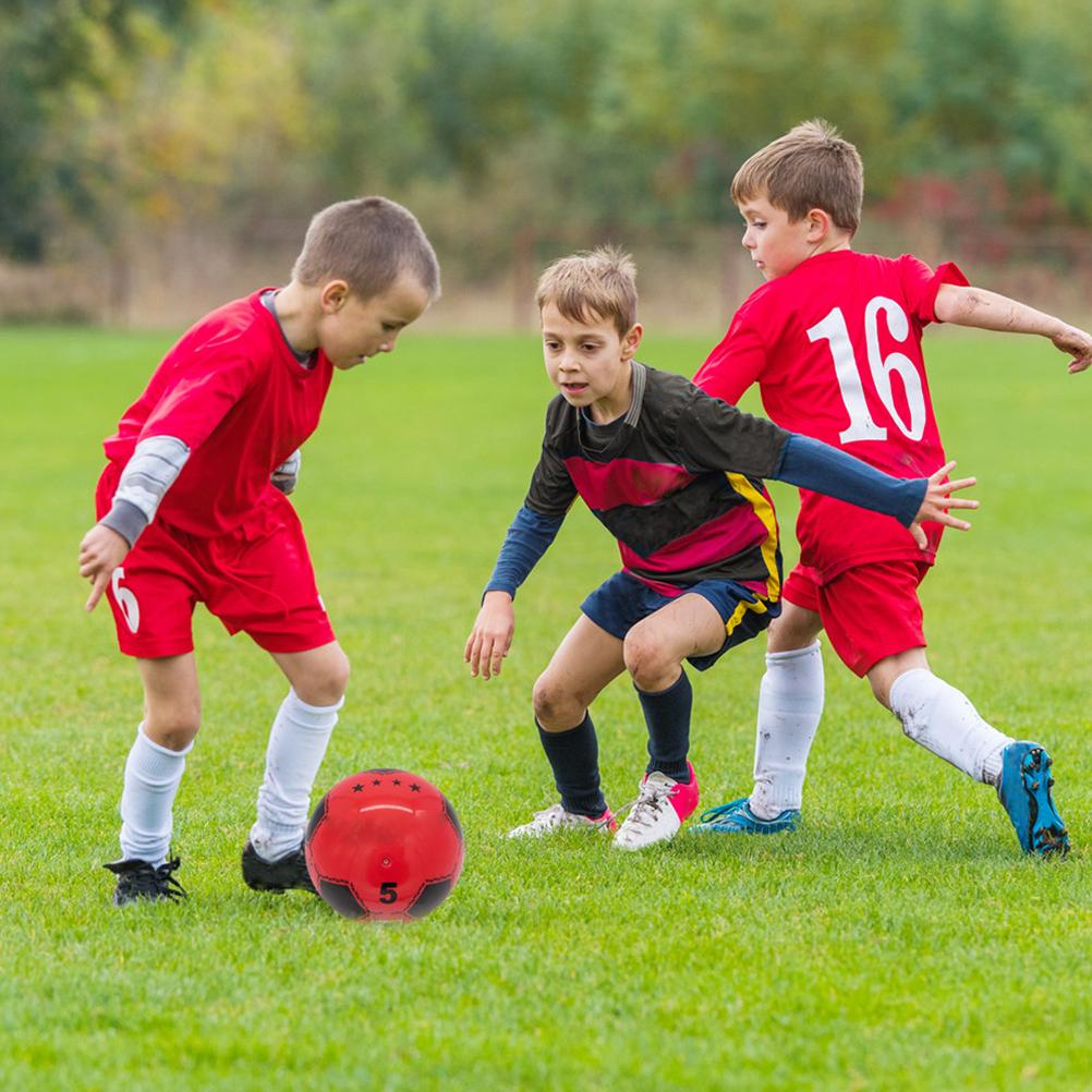 22Cm Opblaasbare Pvc Voetbal Zomer Opblaasbare Bal Voor Indoor Outdoor Strand Verjaardag School Partijen Voor Kids