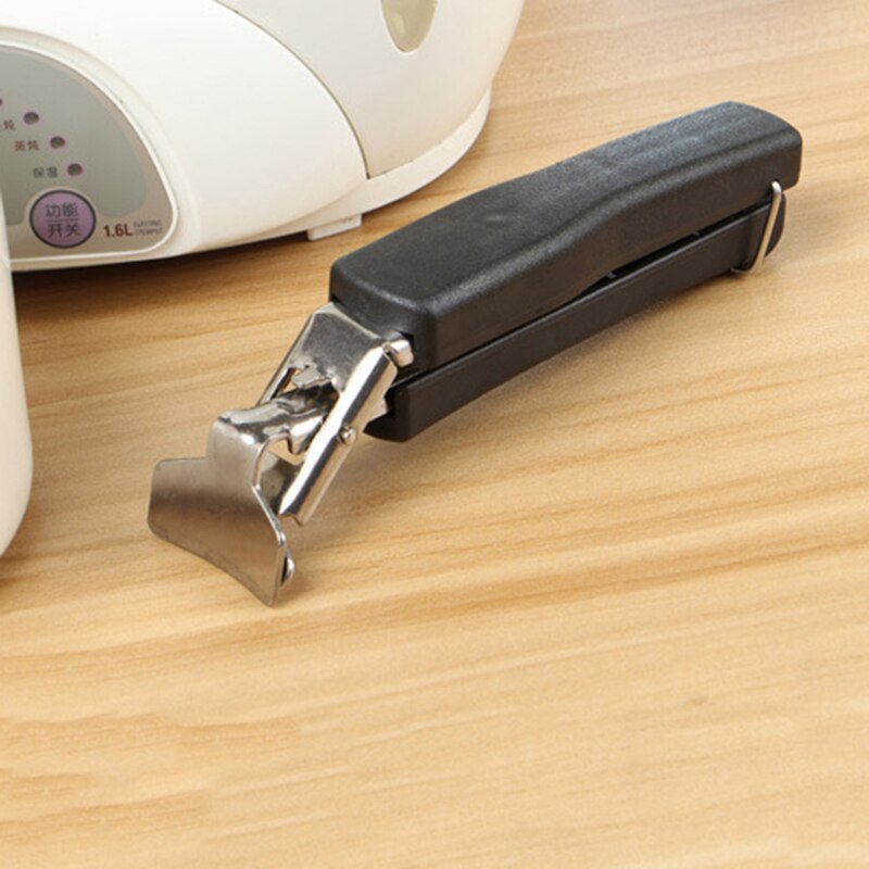 Home Camping Anti Anti-escaldado olla Bol Pan Gripper utensilios de cocina Picnic brazo titular de la manija Clip 8A1034