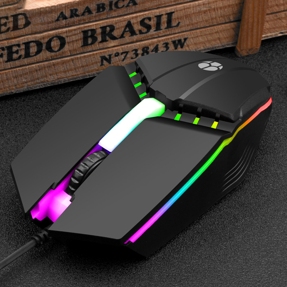 1000 dpi usb óptico com fio mouse de computador 2.4g receptor super fino mouse para computador portátil acessórios de jogos acessórios para laptop: Preto