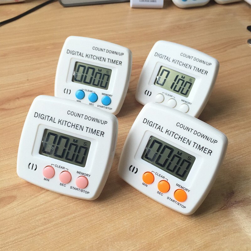 Digital Timer Down and Loud Alarm Kitchen Cooking Timer