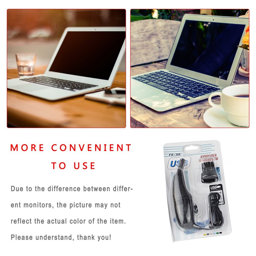 Laptop USB Vacuum Cleaner Portable Durable Practical And Convenient Low Noise Laptop USB Vacuum Cleaner