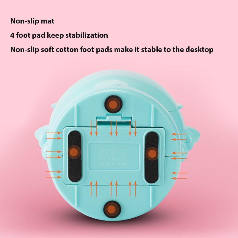 Electric Pencil Sharpener Portable Robot Auto Pencil Sharpener Battery Powered or USB Powered Pencil Sharpener For Kids Students