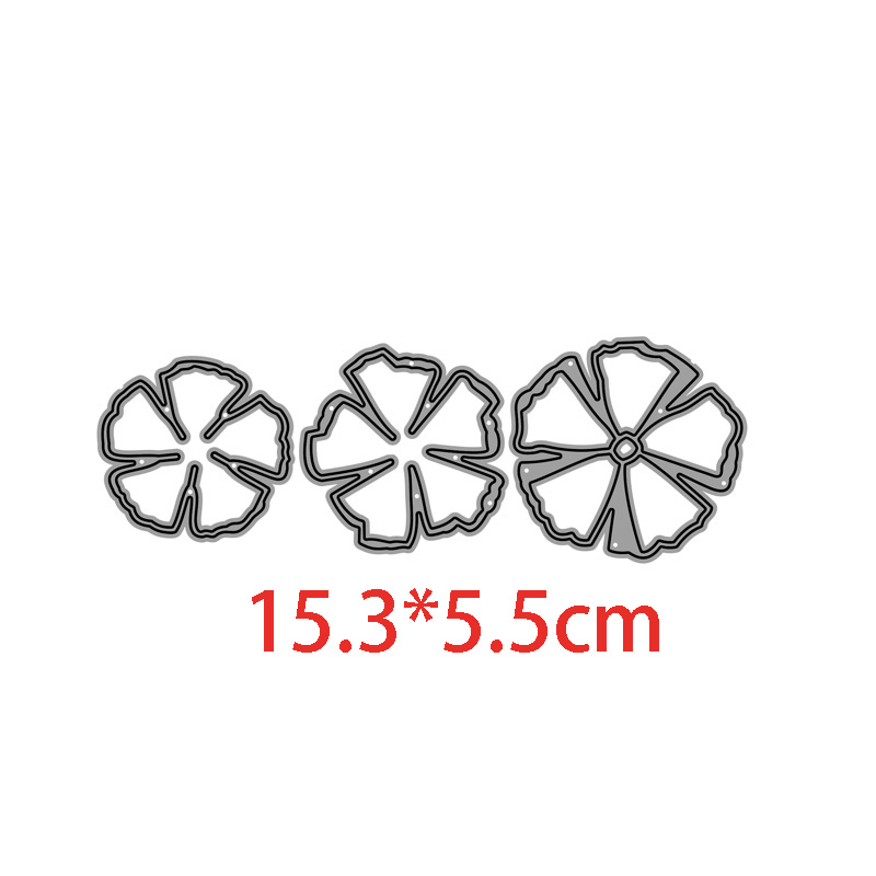 Ch vin glass og blomster metall kutte dies 3d diy scrapbooking karbon skarp håndverk dør foto invitasjonskort dekorasjon: 18