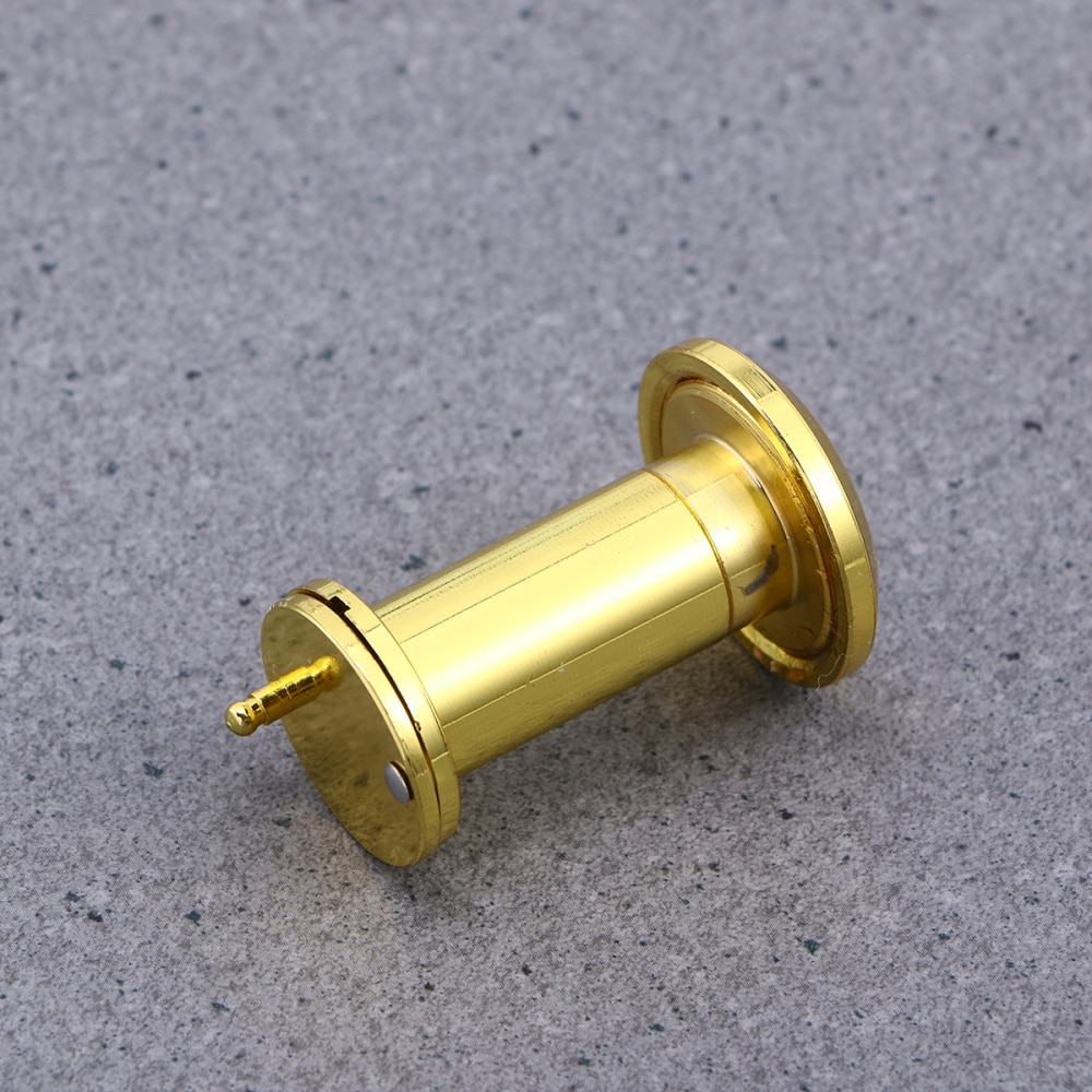 Door Viewer Wooden Door Door Peek Peep Hole Pinhole for Home Office Hotel (Silver)