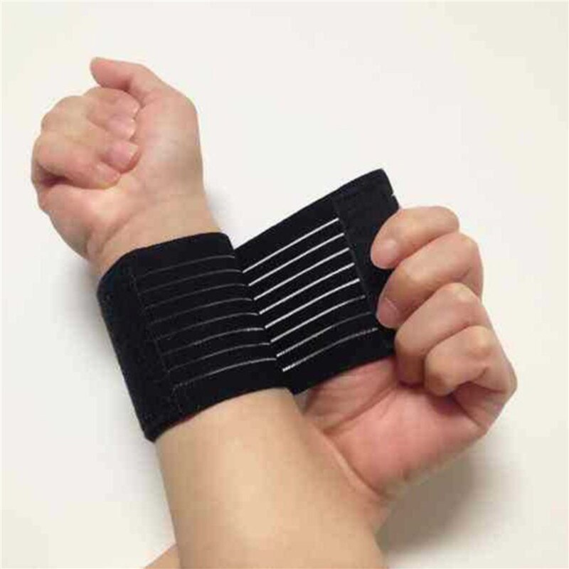 Wrist Brace Wrap Elastic Sport Bandage Wrist Band Hand Velcro Gym Support Wrist Brace Wrap Tennis Cotton Weat Band Fitness Wrist
