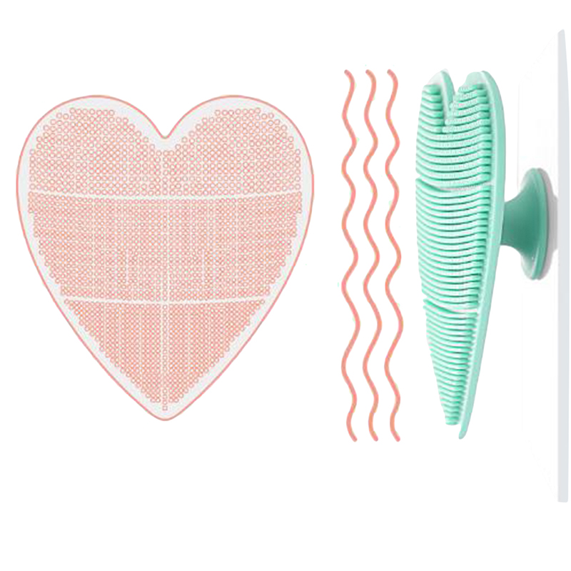 Silicone Baby Massage Brush Head Body Shampoo Scalp Comb Hair Washing Comb Shower Bath Brush