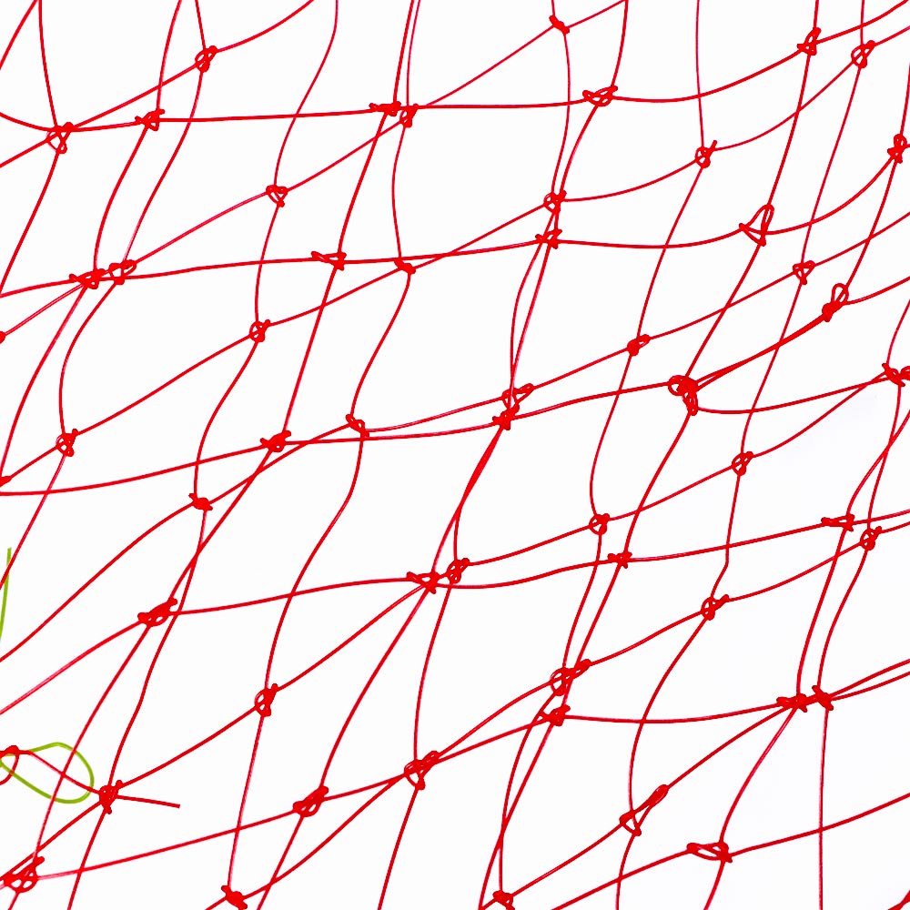 3 Sizes Nylon Fishing Nets Collapsible Fishing Tools Rhombus Mesh Hole Depth Folding Nylon Landing Dip Net