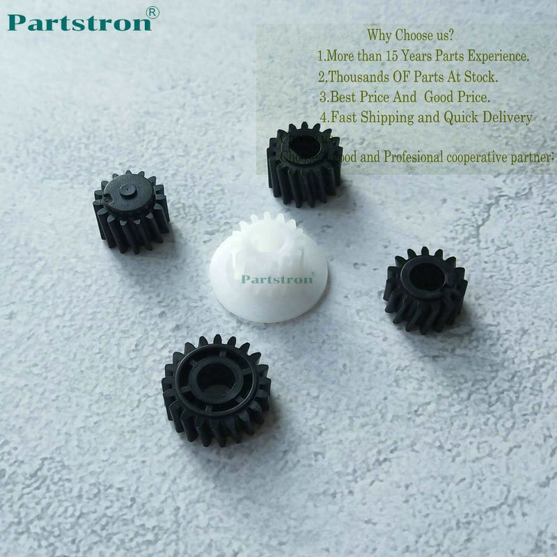 1Set Developer Gear Kit 5Pcs For use in Ricoh 1013 1515 MP161F MP171 MP201SPF MP301SP MP301SPF