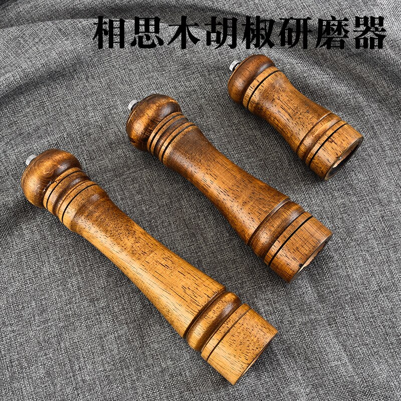 acacia wood pepper grinder manual wood black pepper grinder kitchen seasoning box